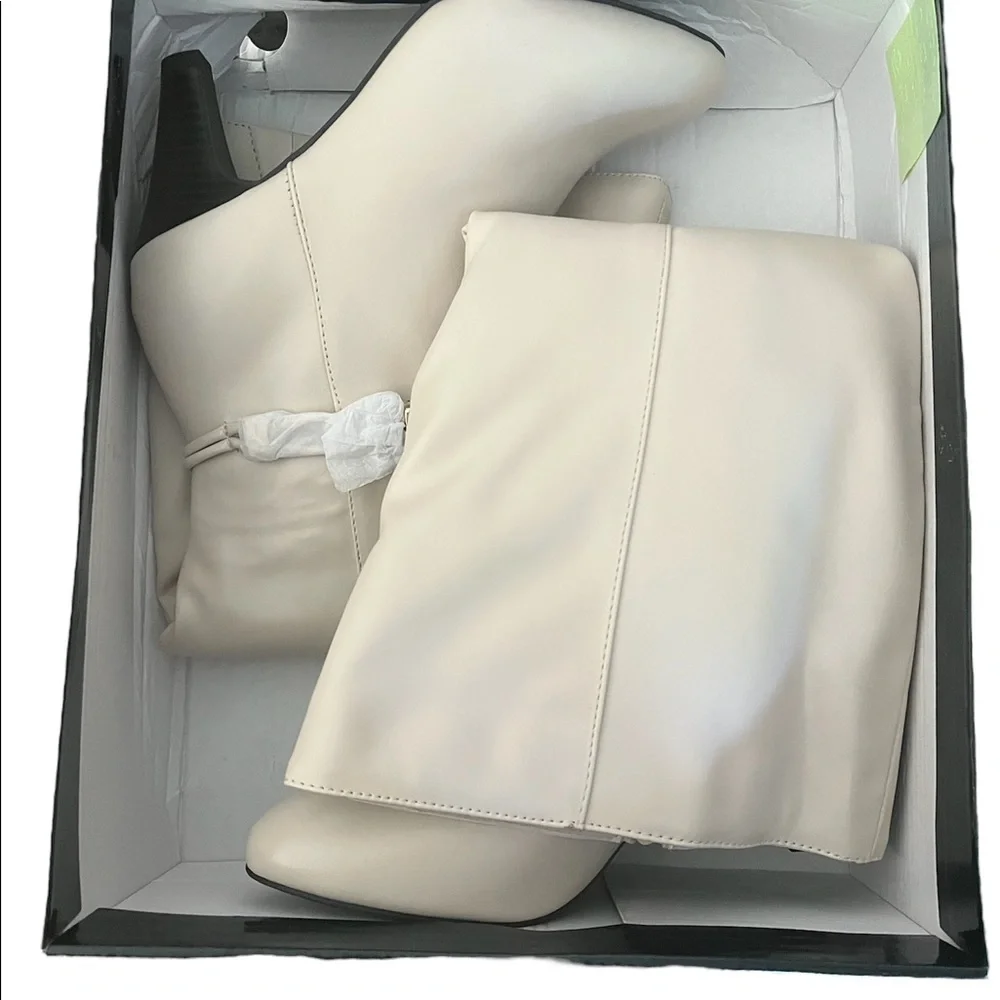 White Tall Boots - Picture 3 of 3